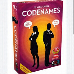 CODENAMES is a social word-guessing game, games night, award winning, ca…